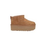UGG Ugg Classic Ultra Mini Platform 1135092-CHE Kadın Bot Kahverengi