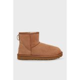 UGG W Classic Kadın Bot Mini Model Koyun Derisi ve Süet Malzeme ile Konforlu Kullanım - Kahverengi