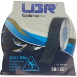 Ugr 50 mm x 25 Metre Kaydırmaz Bant Siyah UGR-2510