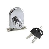 Ugr Cam Kilidi 21 mm Metal 2 Anahtarlı Vitrin Pano Kilidi