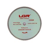 Ugr Turbo Elmas Beton Tuğla Kesme Kesici Disk Diski 230 Mm