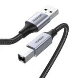 Ugreen 1 mt USB-A To USB-B 2.0 Örgülü Yazıcı Kablosu
