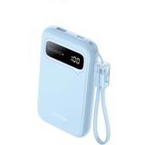 UGREEN 10.000 mAh 20W Led Göstergeli USB Type-C Taşınabilir Hızlı Şarj Powerbank, 45423B - Mavi