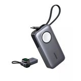 Ugreen 10.000 Mah 30W Magsafe Kablosuz Hızlı Şarj Powerbank, Apple Watch Şarj Destekli (5W), 55434B