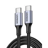 UGREEN 100W USB C Kablosu PD3.0 Hızlı Şarj Kablosu PPS iPhone 15 Pro Max MacBook Pro M2 MacBook Air M2 Galaxy S25 Ultra ile uyumludur. (3m)