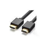 Ugreen 10107 Hd104 Uhd 4K Yüksek Hızlı Ethernet Ve 2.0 Hdmı Kablosu Siyah 2Metre