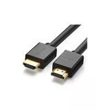 UGREEN 10179 HD104 UHD 4K Yüksek Hızlı Ethernet ve 2.0 HDMI Kablosu Siyah 12metre