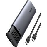 Ugreen 10902 CM400 M.2 Nvme SSD Type-C 3.1 Gen2 Pcıe M-Key M+B Key Disk Kutusu - Gri