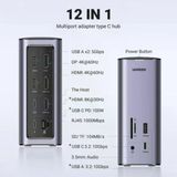 Ugreen 12'Si 1 Arada 4K Hdmı Hızlı Şarj Evrensel Bağlantı İstasyonu