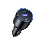 Ugreen 130W 3 Portlu Araç İçi Şarj Cihazı Çakmaklık Adaptörü, 35025