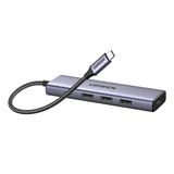 Ugreen 15596 Cm511 5 İn 1 Usb-C Hub Çoklayıcı Hdmı 4K 30Hz 3 Port Usb 3.0 Pd 100W Şarj Bağlantı İstasyonu