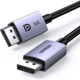 Ugreen 16K Displayport Kablo 2.1 Dp2.0 40GBPS 8K@240Hz, 3m, 25862 - 3 m - Siyah