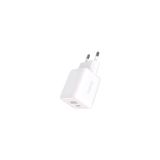 Ugreen 20W GaN Type-C QC PD 1xUSB-C, 1xUSB-A Hızlı Şarj Cihazı Beyaz, 65006