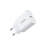 Ugreen 20W Hızlı Şarj Cihazı Qc Pd Hızlı Şarj Cihazı 1Xusb-C, Beyaz, 60450