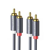 Ugreen 2RCA Antrasit Ses Kablosu