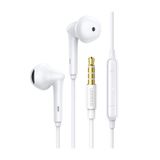 Ugreen 3.5 mm Jack Girişli Beyaz Mikrofonlu Kulak İçi Kulaklık