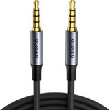 Ugreen 3.5mm Hi-Fi Erkek To Erkek Trrs Aux Ses ve Mikrofon Kablosu 2 Metre - Çok Renkli