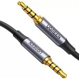 Ugreen 3.5mm Hi-Fi Erkek to Erkek TRRS Aux Ses ve Mikrofon Kablosu 2 Metre Dayanıklı Tasarım