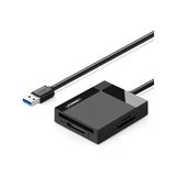 Ugreen 30333 Cr125 4 İn 1 Usb 3.0 Sd/Tf Kart Okuyucu 5Gbps Hızlı Veri Aktarımı 4 Kart, Tek Okuyucu