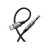 Ugreen 30633 Av143 Hi-Fi Stereo Ses Usb-C To 3.5Mm Aux Ses Kablosu Örgülü 1Metre