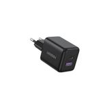 Ugreen 30W GaN Hızlı Şarj Cihazı 2 Portlu, 1xUSB-A, 1xUSB-C, Siyah, 65014