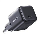 UGREEN 30W GaN USB-C Tek Portlu Hızlı Şarj Cihazı - Gri