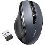 Ugreen 4.000 DPI Ergonomik Sessiz Kablosuz Optik Mouse, 90545 - Siyah