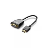 Ugreen 40253 Mm105 Hdmı To Vga Dişi Çevirici Adaptör Siyah Full Hd 1080P 1920X1080