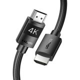 UGREEN 4K 60 Hz HDMI Kablo 5 Metre Örgülü Dayanıklı Tasarım Siyah Malzeme ile Yüksek Hız 40103