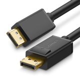 Ugreen 4K 60Hz Displayport to Displayport Kablo, 2 Metre, Siyah