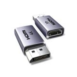Ugreen 4K Displayport 1.2 Male To Hdmı 1.4 Female 2-Paket Dönüştürücü Adaptör, 55935