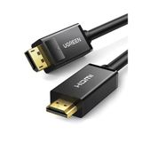 Ugreen 4K Displayport To Hdmı Dönüştürücü Kablo 1 Metre, Siyah, 10238