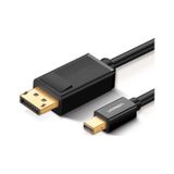 Ugreen 4K Mini Display Port To Display Port Dönüştürücü Kablo 1.5 Metre Siyah, 10477