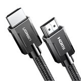 Ugreen 50562 Hd135 8K 60Hz Full Hd 48Gbps Yüksek Hızlı Aktarım 2.1 Hdmı Kablosu Siyah 5Metre