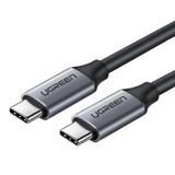 Ugreen 50751 60W Thunderbolt USB3.1 GEN1 3A QC PD Hızlı Şarj Kablosu 1.5 Metre Siyah