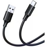 Ugreen 60117 Us287 Qc 3.0 Hızlı Şarj Usb-A To Usb-C Hızlı Şarj Kablosu Siyah 1.5Metre