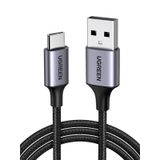 Ugreen 60125 Usb-c To Usb-a 3a Qc Örgülü Hızlı Şarj Kablosu 0.5 Metre