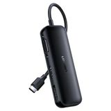 Ugreen 60568 Cm260 Usb-C To Hdmı+Vga+Displayport 4K Çözünürlük Dönüştürücü Adaptör