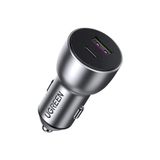 Ugreen 60980 USB-A+USB-C QC/PD 42.5W Hızlı Araç Şarj Adaptörü