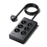 Ugreen 6’Lı Akım Korumalı Grup Priz, 20W Usb-C, Usb-A Çıkışlı Şarj İstasyonu, 1.5 M Kablolu, 75141