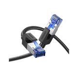 Ugreen 70172 Nw121 Cat8 25Gb/S 2000Mhz Bant Genişliği Ethernet Kablosu Siyah 5Metre