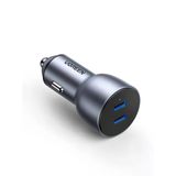 Ugreen 70594 Cd213 50W Çift Pd Type-C Type-C Hızlı Şarj Portu Araç Şarj Cihazı