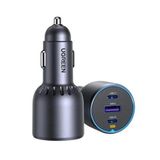 Ugreen 75W 3 Portlu Araç İçi Şarj Cihazı Çakmaklık Adaptörü, 35024