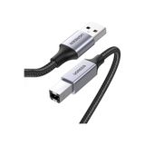 Ugreen 80802 Us369 Usb-A To Usb-B 2.0 Örgülü Yazıcı Kablosu 1.5Metre