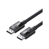 Ugreen 8k 60hz Displayport - Displayport 1.4 Örgülü Kablo 2 Metre, Siyah, 80392