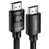 UGREEN 8K HDMI 2.1 Kablo 3D eARC HDCP 2.2/2.3 PC için PS5/PS4 Soundbar HDTV(1M)