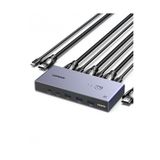 Ugreen 8K HDMI KVM Switch 2-in-1, 2xHDMI In, 2xUSB-C In, 1*HDMI Out, 3*USB-A, 1*USB-C, 1*Mini USB, 2