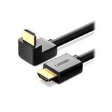 UGREEN 90 Derece Açılı 4K HDMI Kablo 2m - Siyah