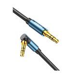 Ugreen 90 Derece L Tipi 3.5Mm Aux Ses Kablosu 2M, Mavi, 60181