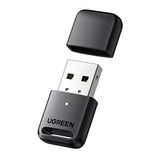UGREEN Bluetooth 5.0 USB Bluetooth Adapter for PC Bluetooth Dongle, support Windows 11/10 / 8.1/7, compatible with Game Controller Xbox One S, PS5, PS4, Headset, Keyboard, Mouse, etc